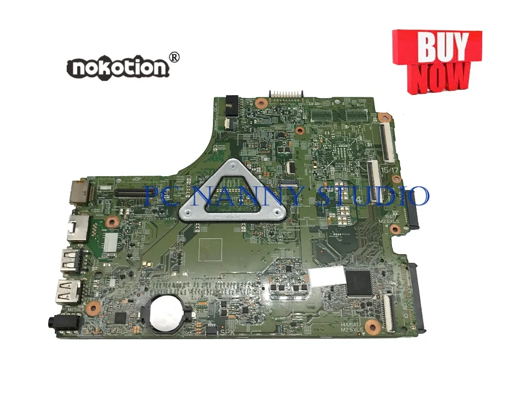 PCNANNY CW5N0 0CW5N0 FX3MC для Dell Inspiron 3543 материнская плата I3-5005U DDR3L протестирована |