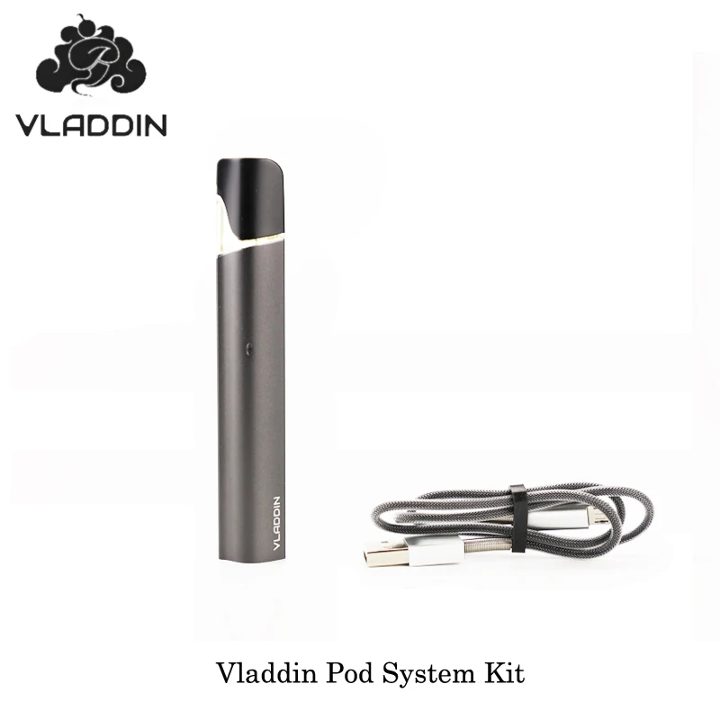 20 шт./лот электронные сигареты Vladdin система Комплект Vape 1,5 мл Pod система 12 Вт 350 мАч картридж с испарителем VS JUSTFOG MINIFIT C601