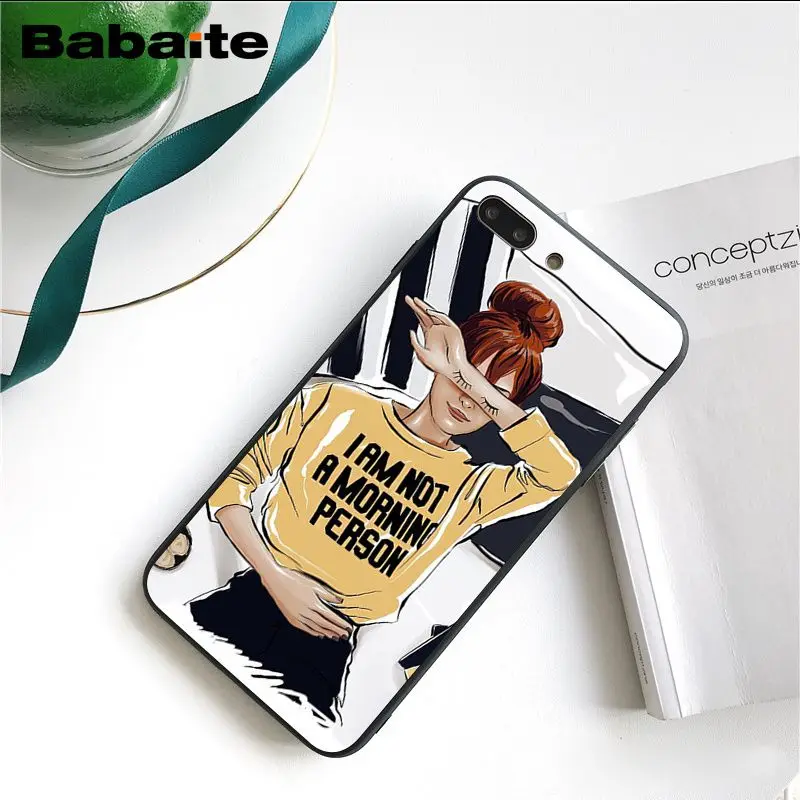 Женская кофейная телефонная застежка VOGUE Queen Princess Girl boss для iPhone 12 11 Pro 11Pro Max 8 7 6 6S Plus