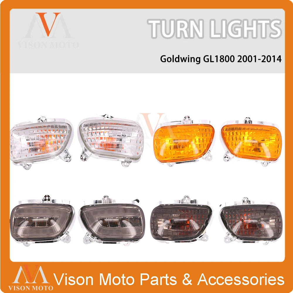 Передние поворотные огни для Honda Goldwing GL1800 GL 1800 20012002 2003 2004 2005 2006 2007 2008 2014| |