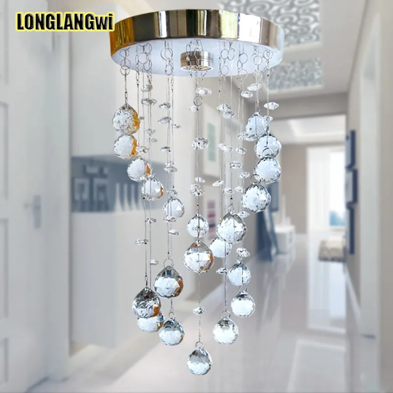 Новые современные светодиодные хрустальные люстры K9 | Лампы и освещение