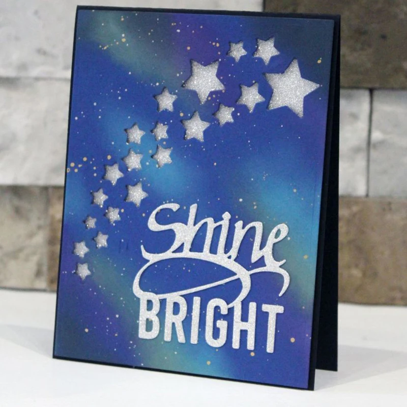 

Butterflies Star Spray Borders Metal Cutting Dies For DIY Scrapbooking Embossing Paper Cards Making Decorative Crafts New 2019