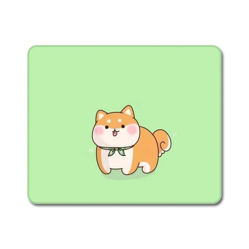 Шиба ину Милая коллекция милые животные Дети природа резиновый коврик для мыши