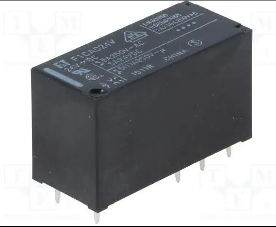 10 шт. FT F1CA012V, реле мощности, Φ, 5А, 8 контактов