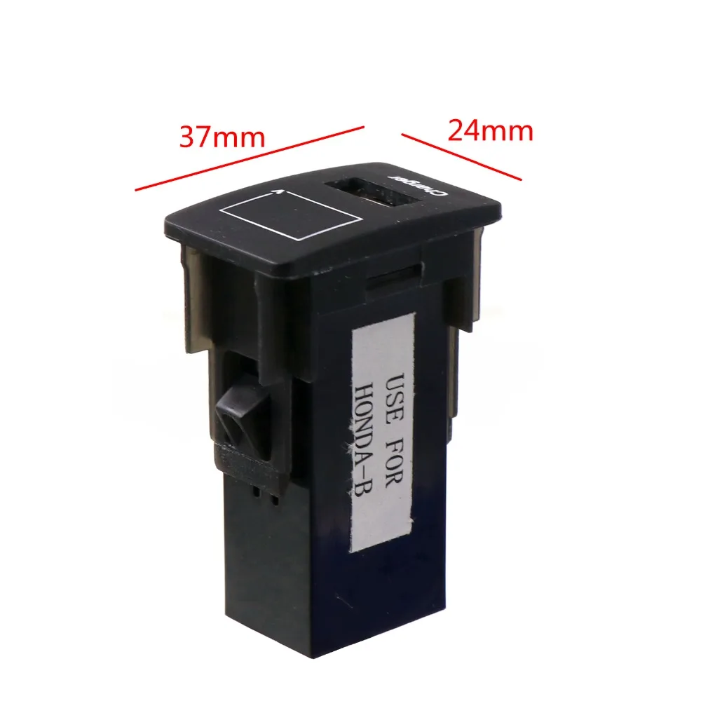 Автомобильное зарядное устройство с USB интерфейсом 5 в 2 1 А и измеритель