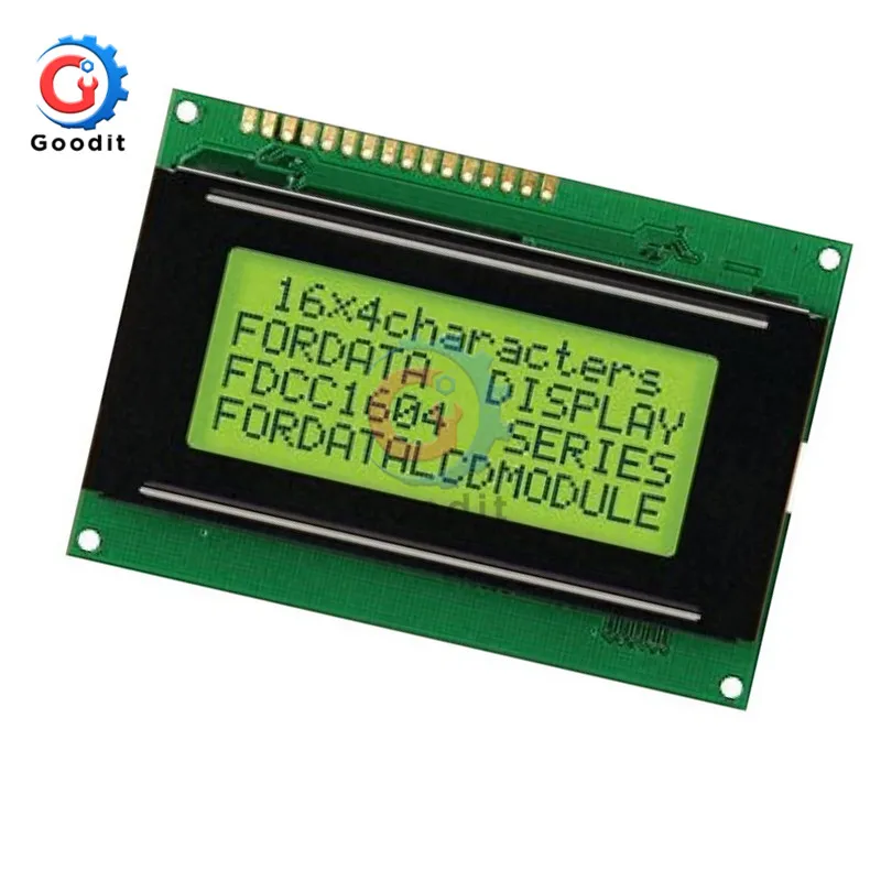 1604 lcd 16*4 16x4 символ экран синий желтый Blacklight дисплей модуль 5V для Arduino | Инструменты