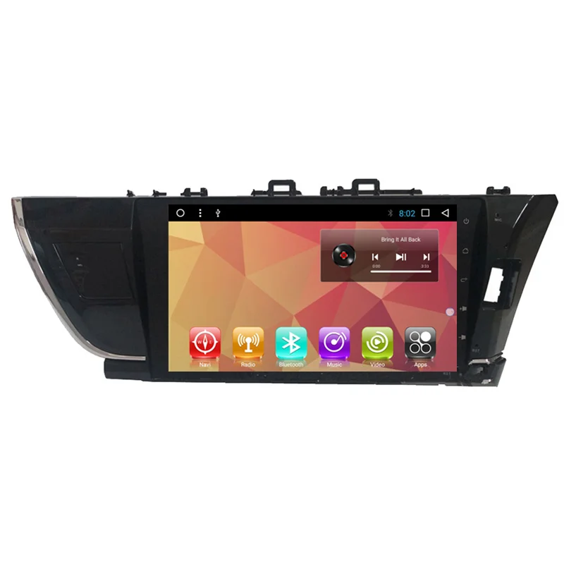 Автомобильная магнитола на Android 10 дюймов со спутниковой навигацией для Toyota Corolla LHD