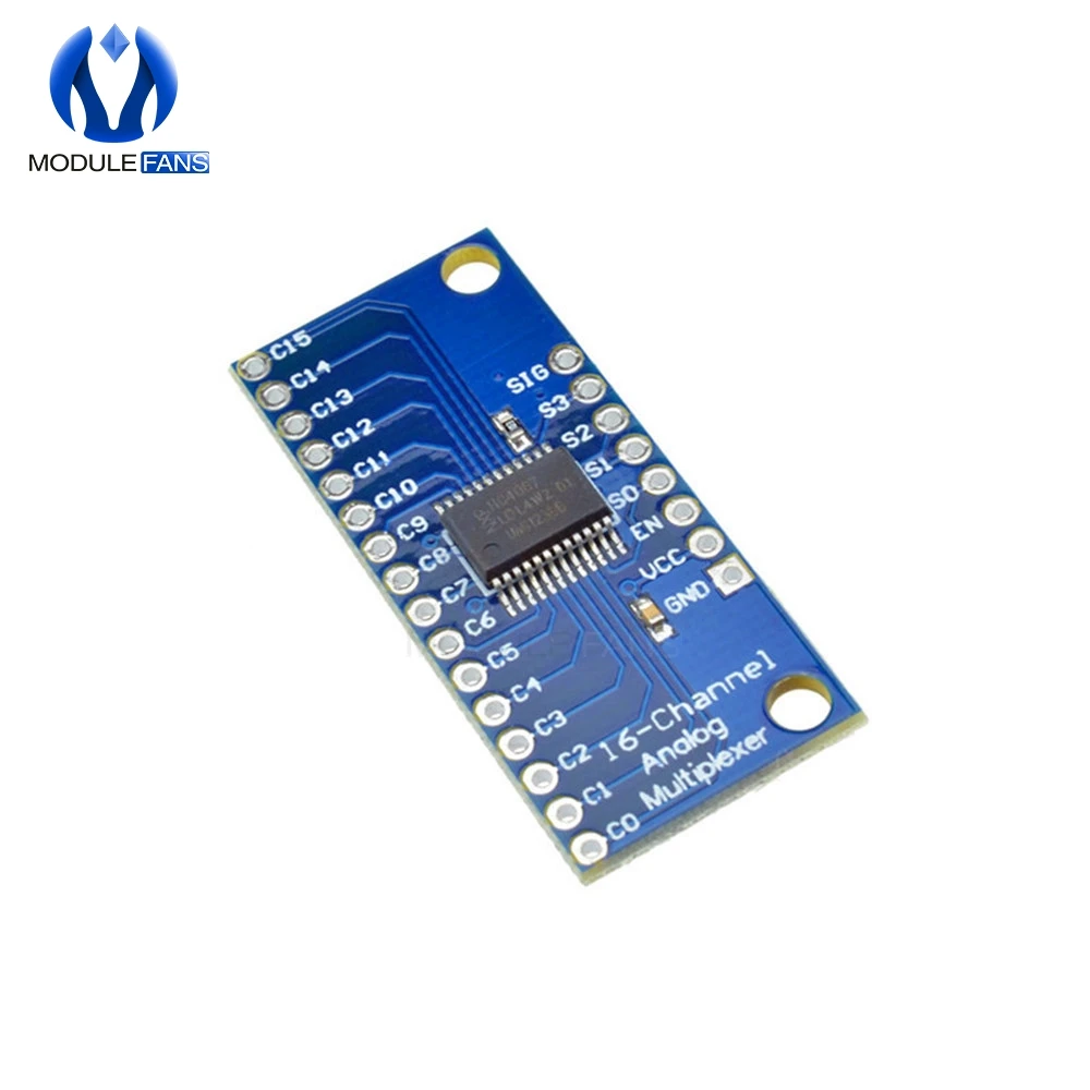 CD74HC4067 16 канальный с аналоговым и цифровым дисплеем мультиплексор коммутационная