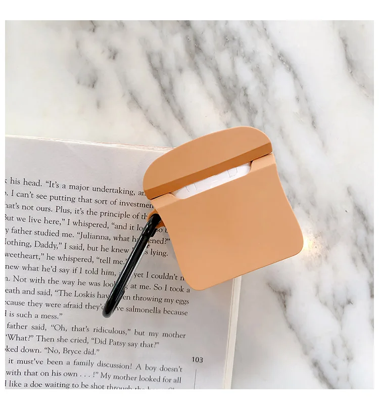 GlamPhoneCase персонализированные пашот яйцо Airpods1/2 поколение защитный чехол Apple