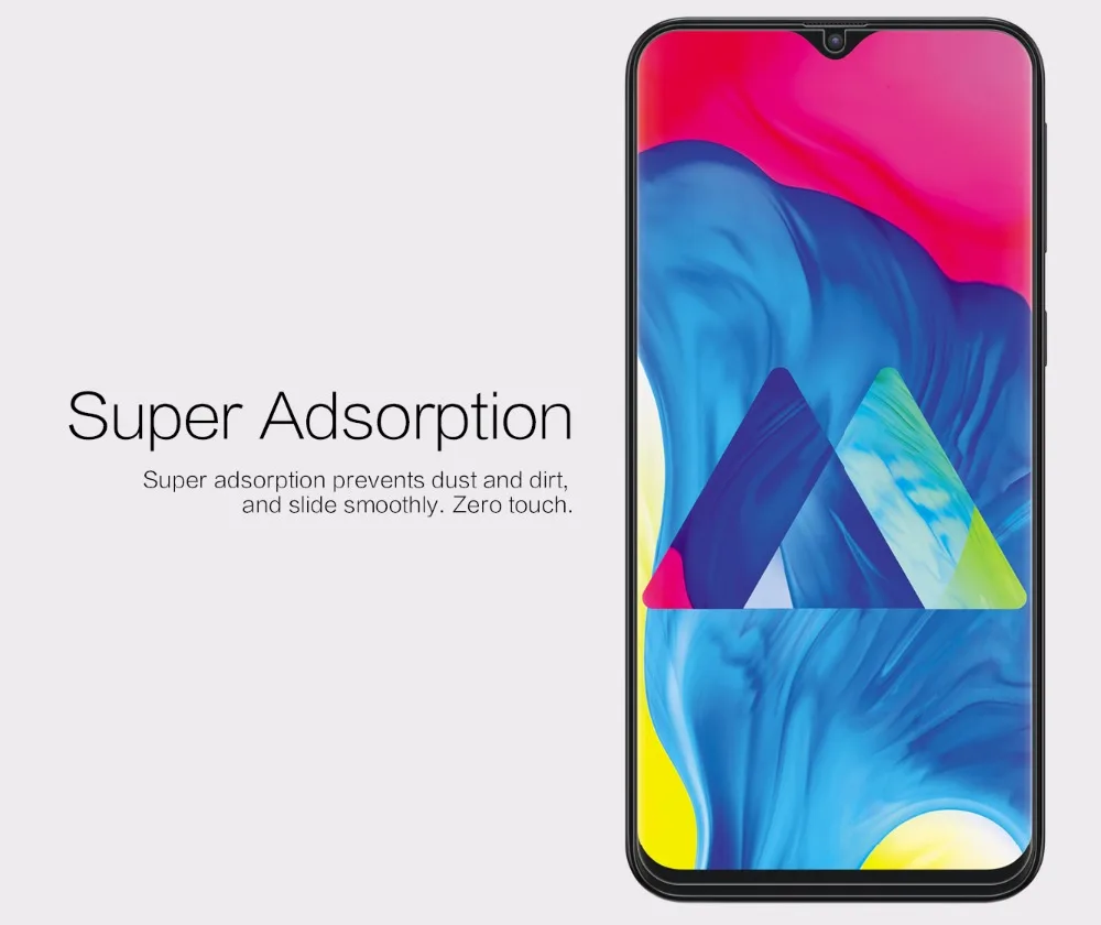 2 шт/комплект Защитная пленка для экрана samsung M20 NILLKIN прозрачная глянцевая Galaxy с