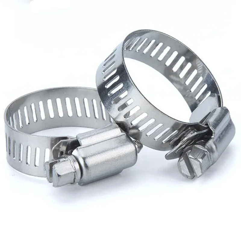 10 шт./лот высококачественный винтовой червячный приводной шланговый зажим