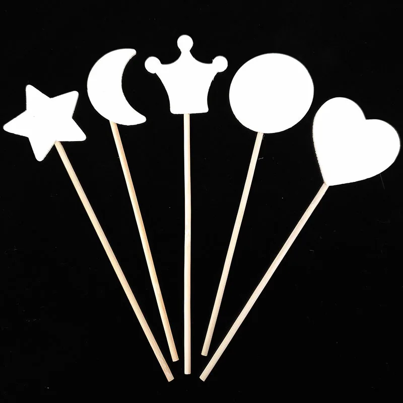 SZ STEAM Children's Handmade DIY Paint Drawing Toy Wooden Magic Stick Snowflake Clay Hand Painted Wand SZ3126 | Игрушки и хобби