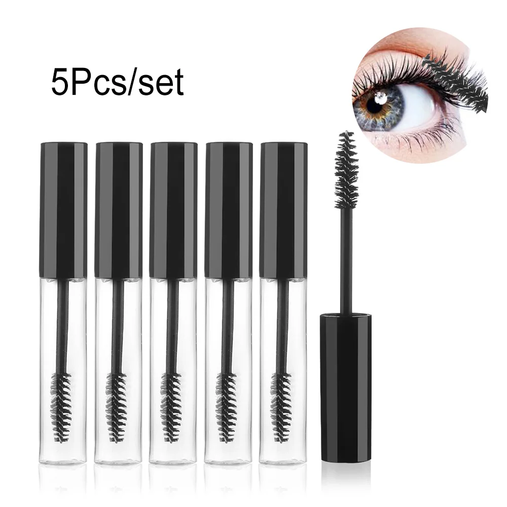5PCS 10mL Empty Mascara Tube with Eyelash Wand Cream Vial/Container Cap/Liquid Bottle DIY Container | Красота и здоровье