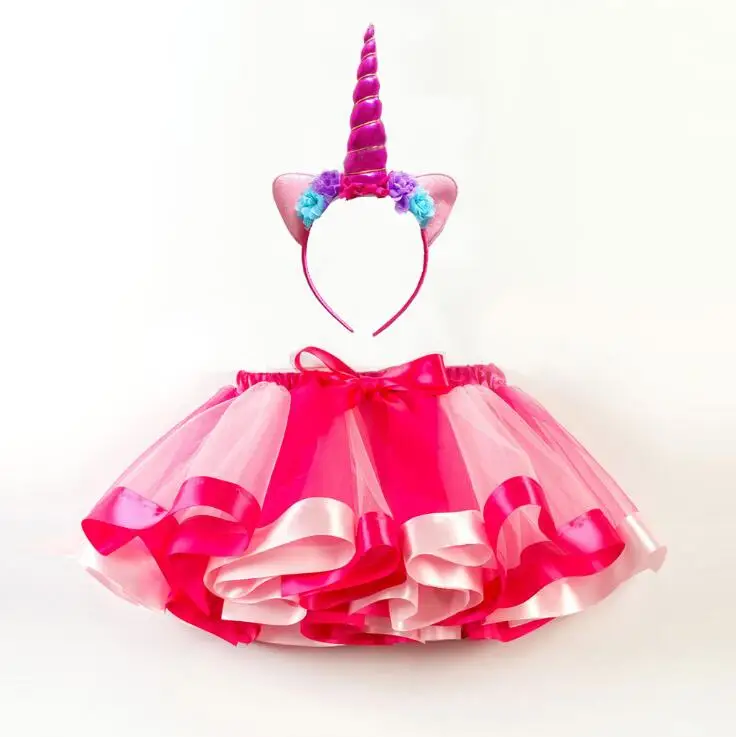 Style 4 Г. Новая брендовая юбка для девочек с единорогом Vestidos/Детская Праздничная повседневная юбка-пачка с блестками детская осенне-Весенняя юбка Licorne - Цвет: Style 4