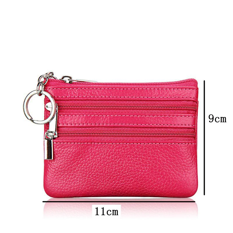 Маленький кошелек из натуральной кожи женская сумка для монет женские кошельки и