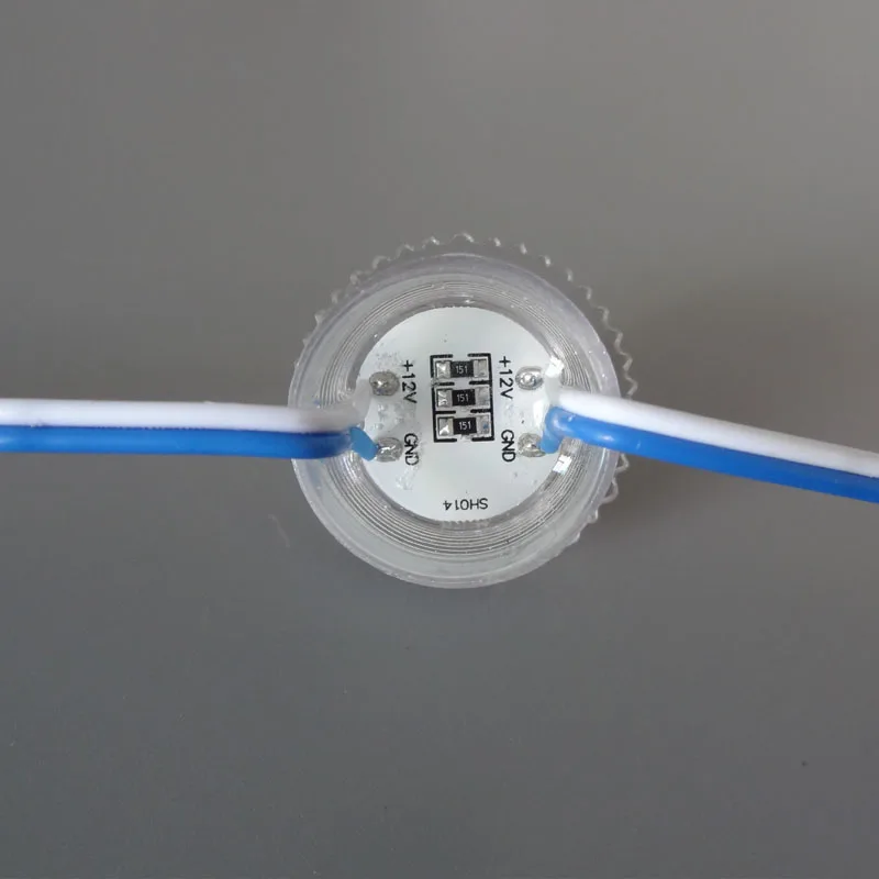 RGB светодиодный пиксельный Модуль DC12V водонепроницаемый IP67 26 мм диаметр LED канал
