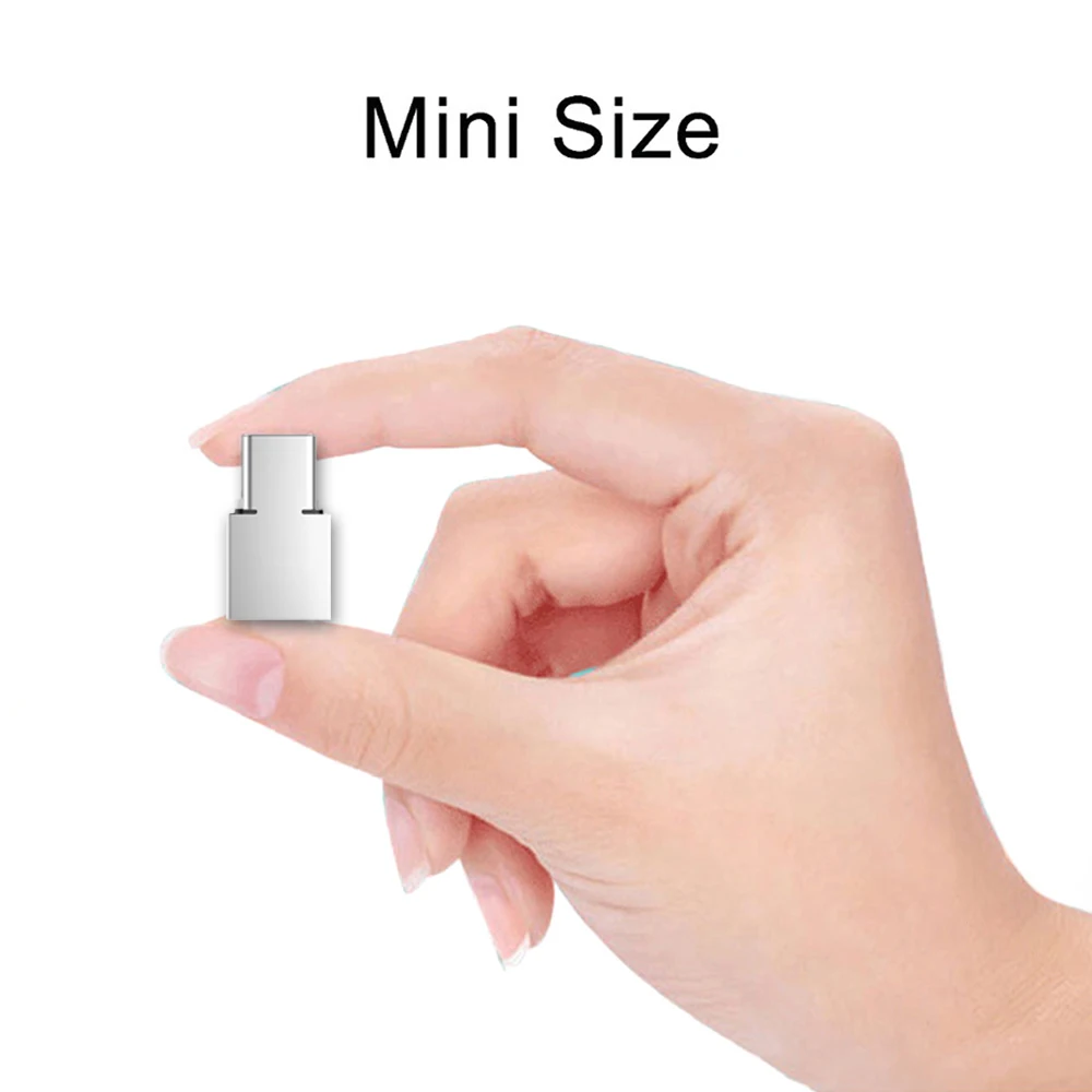 Тип C адаптер для Micro USB разъем USB 5Pin OTG адаптер Разъем для Android планшет usb Тип C кабель флэш-диск 10 шт./партия