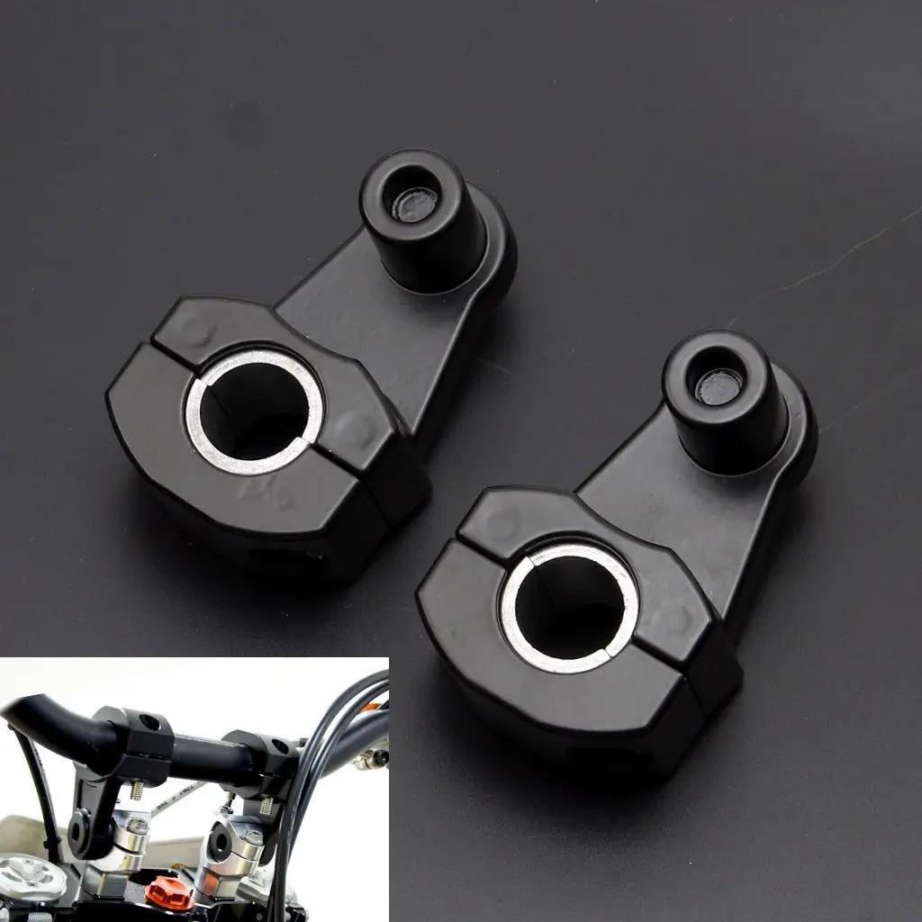 Универсальный Мотоцикл с ЧПУ алюминиевый руль зажим жир бар крепление Ручка Бар