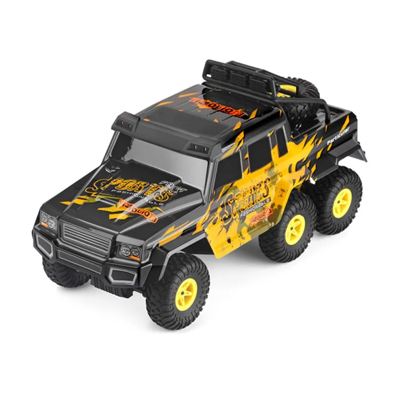 Lamsam 18629 2,4 GHz 1/18 CRAWLER KING 6x6 All Terrain дистанционное управление по бездорожью Rar углеродная щетка мотор мощные игрушечные машинки RC