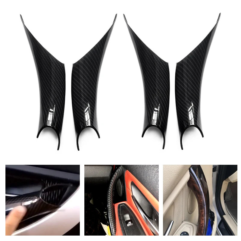 

Car ABS plating Interior Door Handle Panel Pull Protective Frame Cover Trim For BMW 3 4 Series F30 F35 2012 2013 2014 2015 2016