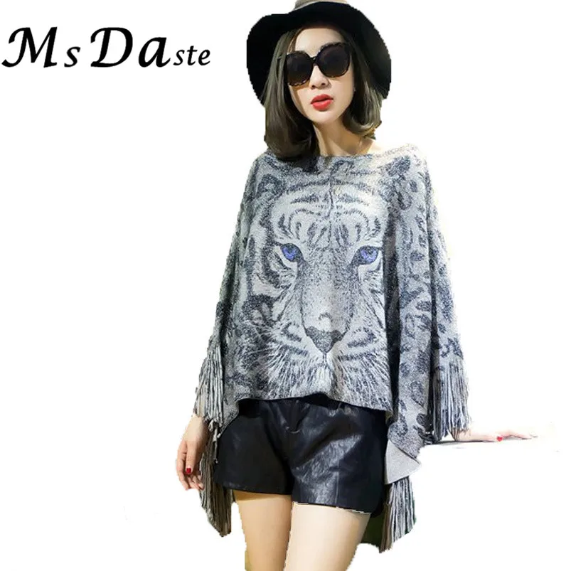 Для женщин Свитеры для и Пуловеры 2017 Новинка зимы Повседневное рукав &quotлетучая