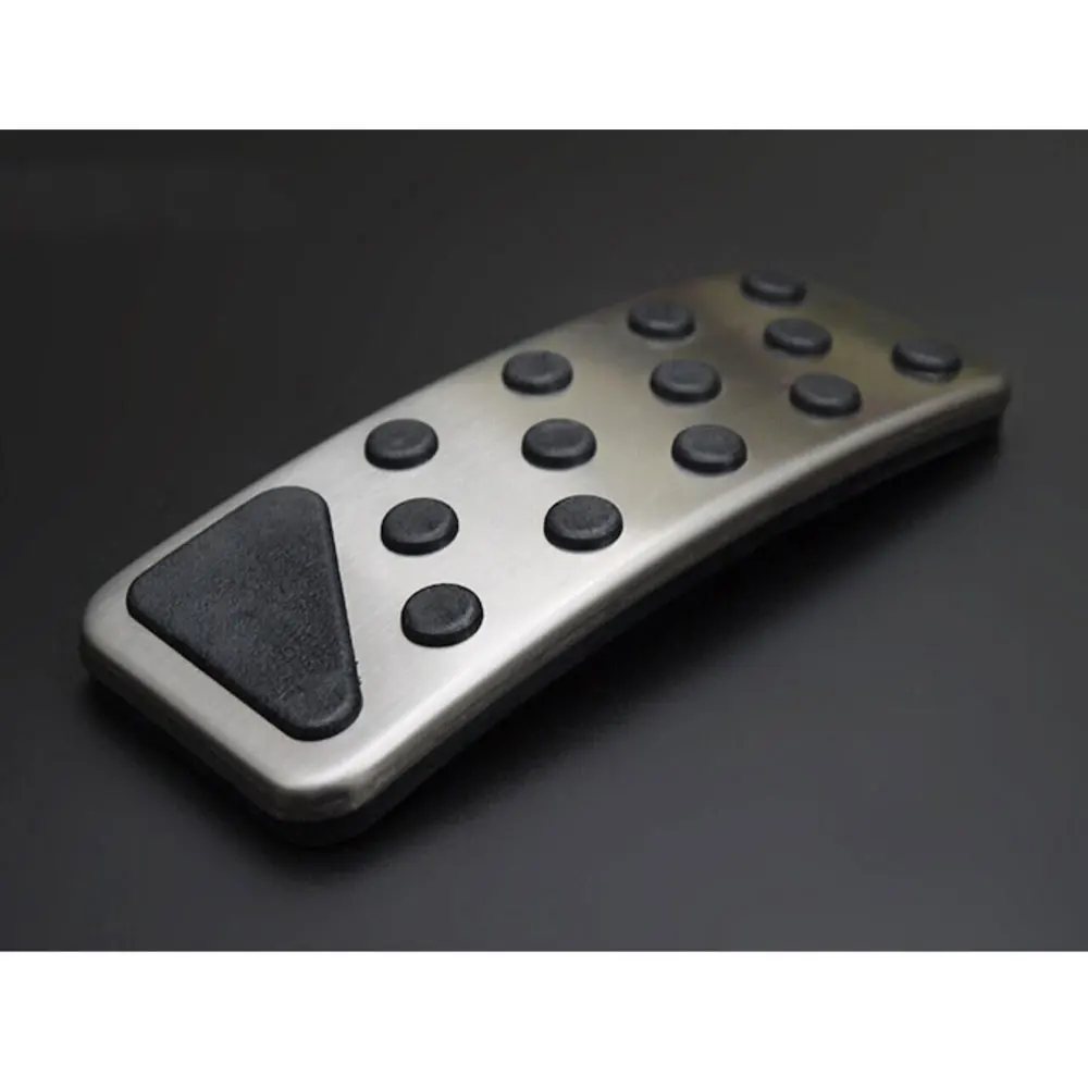 1 пара алюминиевый сплав ускоритель топливных тормозов педали накладка защита