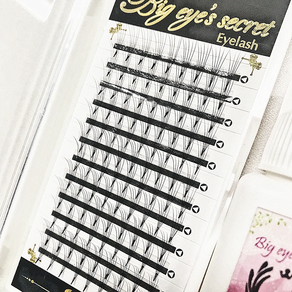 

120Pcs 5D Professional Individal Eyelashes Premade Fans False Lashes Wimpers Volume Eyalashes Extensions Free Shipping