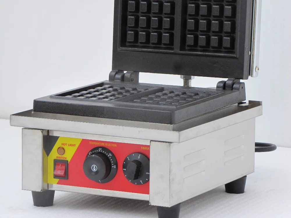 Вафельница из нержавеющей стали два ломтика вафель за раз | Бытовая техника