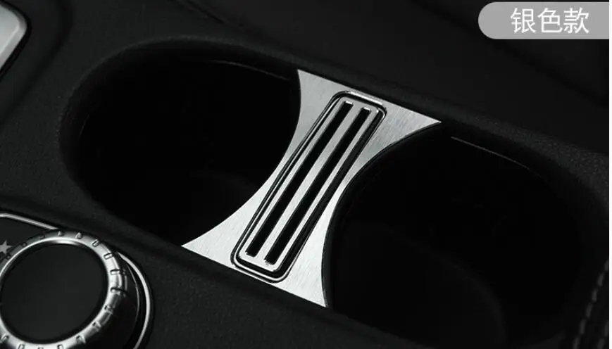 Хромированная крышка подстаканника для Mercedes Benz CLA 200 260 GAL A Class W176 C117 A180 14-17