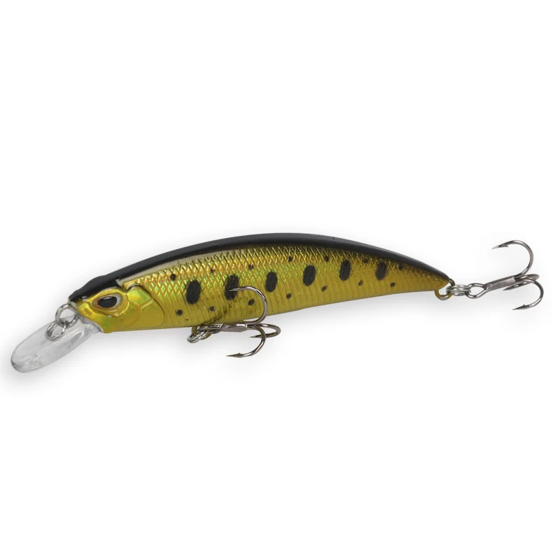 008 Walk Fish, 1 шт., гольян, 80 мм, 9,5 г, профессиональный подвесной хвостовик, рыболовный воблер, глубина 0-1,5 м, приманка для окуня, щуки, приманка, рыболовные снасти - Цвет: 008