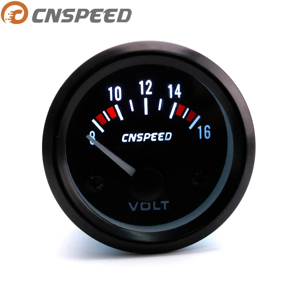 CNSPEED 2 &quot52 мм 12 в автомобильный измеритель напряжения 8 ~ 16 вольтметр