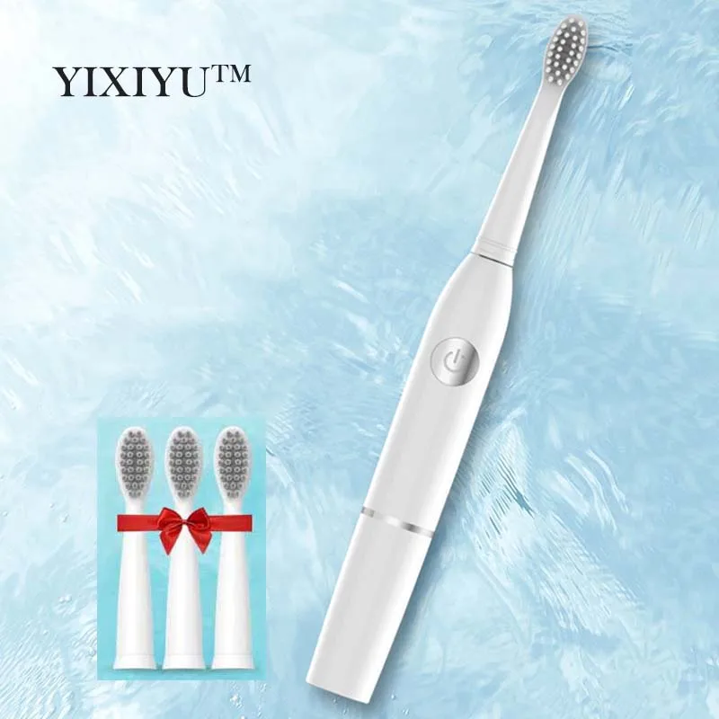YIXIYU 2019 Ультразвуковая электрическая зубная щетка 3 шт. Сменная головка щетки