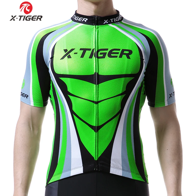 X TIGER мужские майки для велоспорта 2019 MTB шоссейные велосипедные с коротким рукавом