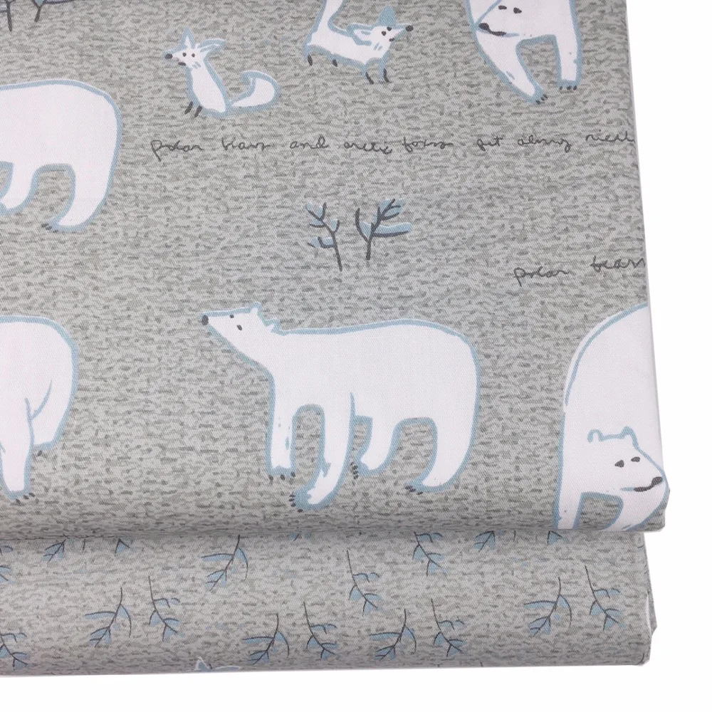 Ткань 100% хлопок толстая четверть детская ткань материал простыня стеганая