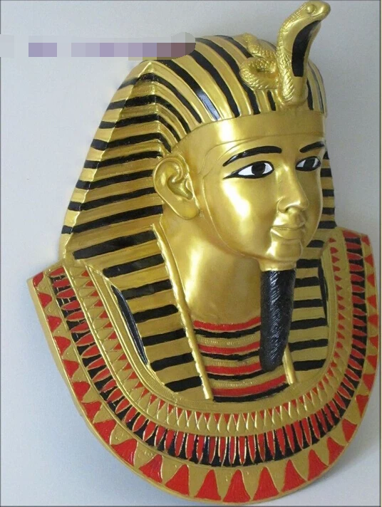 007946 Красивая Бронзовая скульптура Голова Статуя Ramses фараоны Древнего