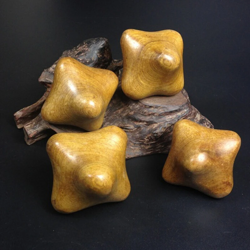 2 шт. вьетнамские ароматные деревянные шестиугольные акупунктурные шарики для