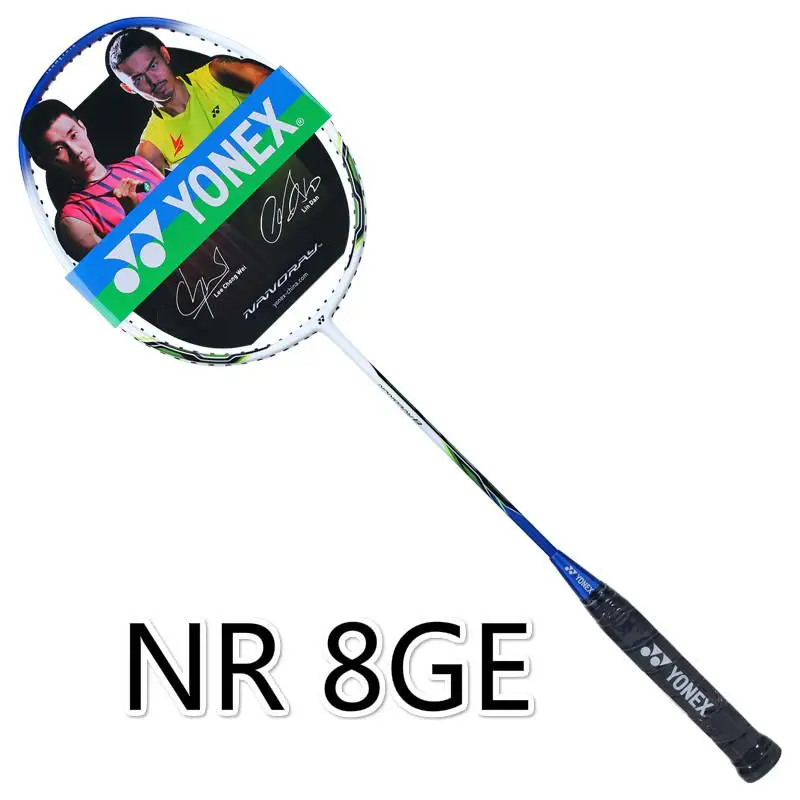 Yonex Nanoray D1 D8ge Nr 20 ракетки для бадминтона Yy Raquete свет углеродного волокна ракетки для бадминтона - Цвет: NR 8GE