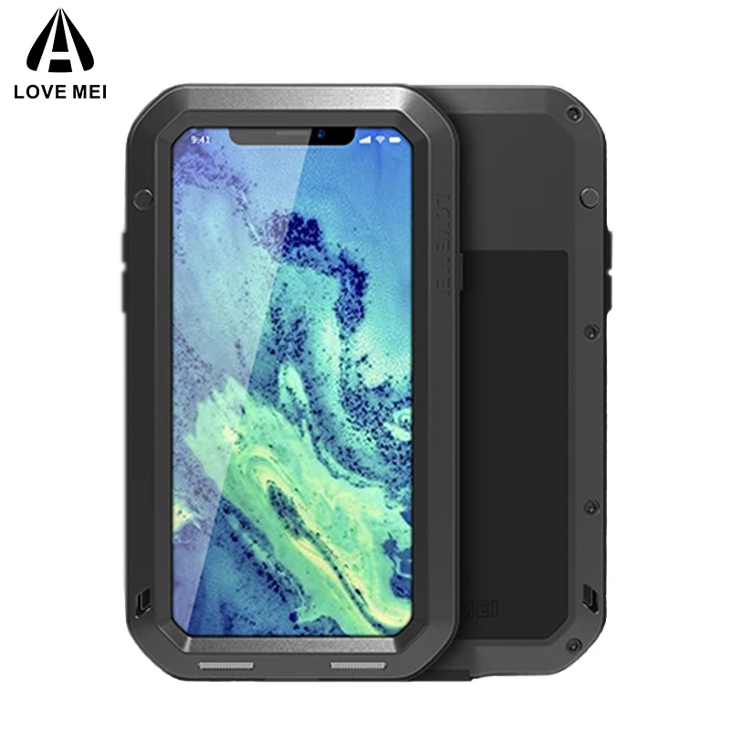 Новинка 2019 алюминиевый металлический чехол LOVE MEI для iPhone 11 pro max защитный
