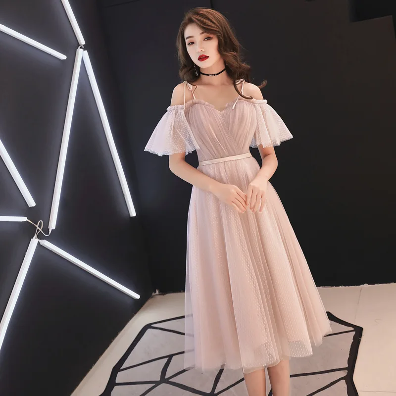 Женское платье с коротким Чонсам v-образным вырезом Drak розовое китайское