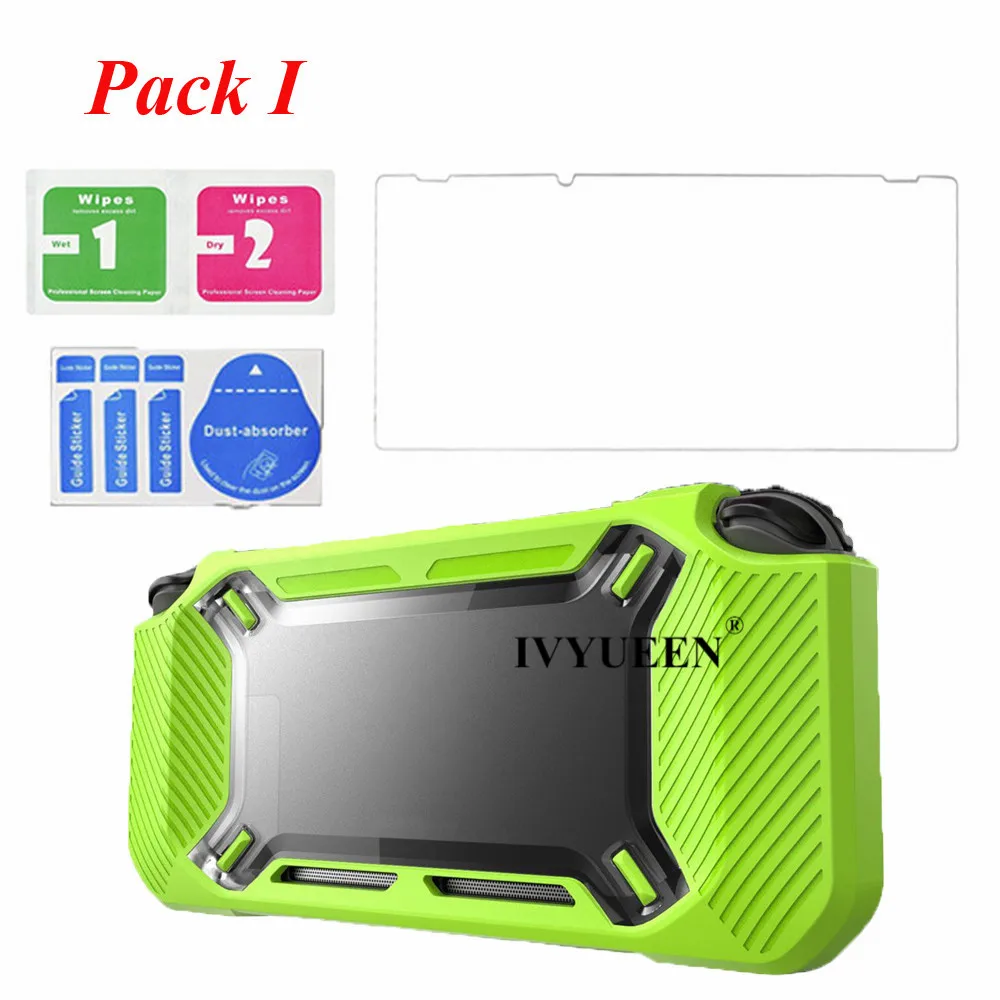 IVYUEEN для rend Switch NS NX консоль сверхмощный тонкий прорезиненный Жесткий чехол с захватом для большого пальца пленка для экрана из закаленного стекла