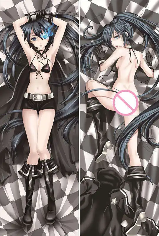 Наволочка black rock shooter BRS аниме персонажи сексуальная девушка сила и мертвец мастер