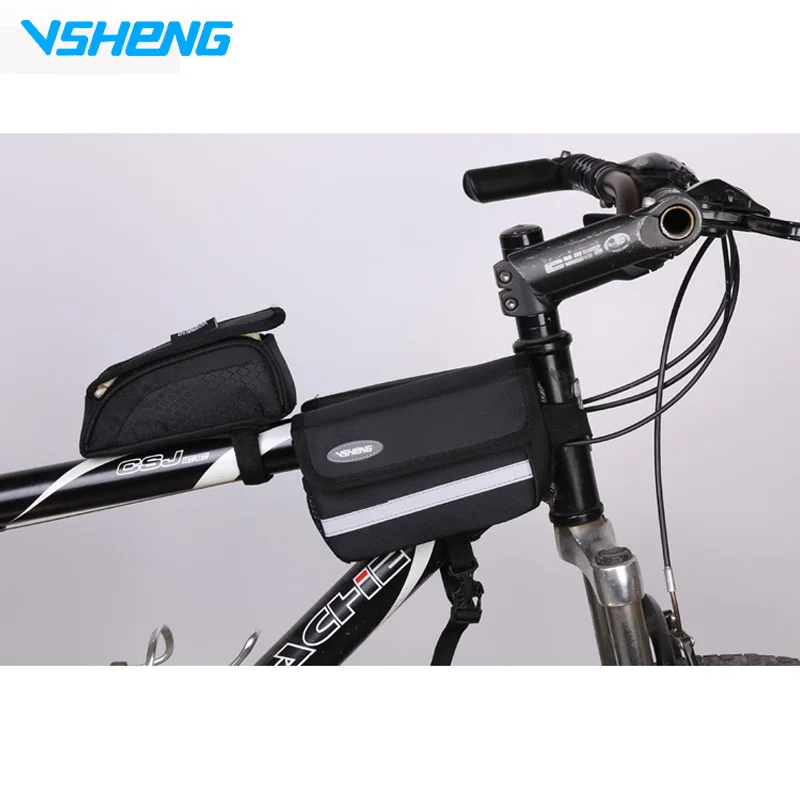 VSHENG съемные MTB дорожные велопокрышки сумки с двойным мешком для хранения