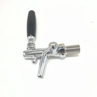 home brew beer tap faucet adjustable faucet convenient with chrome plating beer tap flow control brass draft beer tap tool
