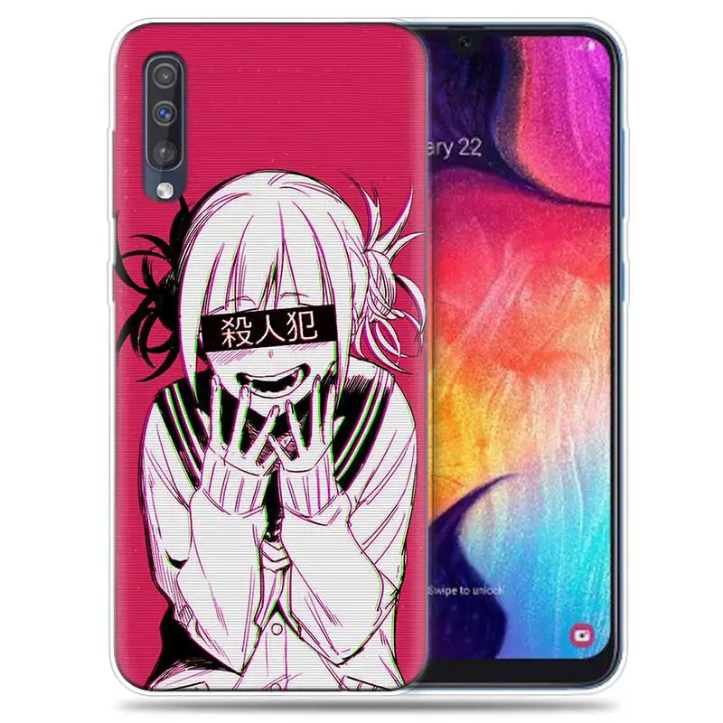 SK-007 Прозрачный силиконовый чехол для samsung Galaxy A50, A70, A30, M30, M20, A10, A20, A40, M20 - Цвет: SK-007