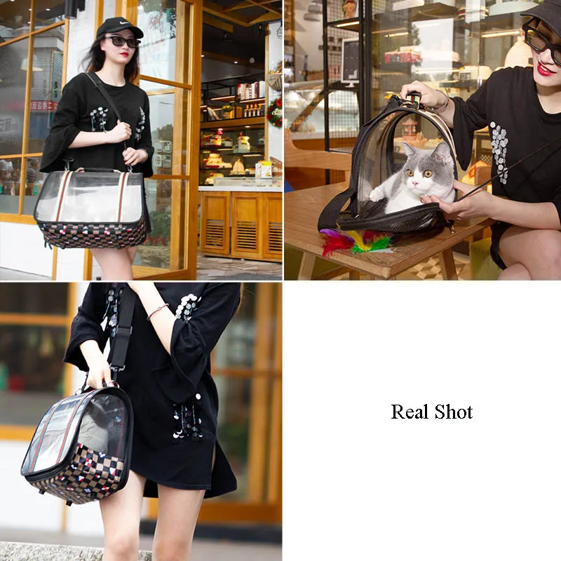 Сумка-переноска для маленьких собак и кошек | Дом сад