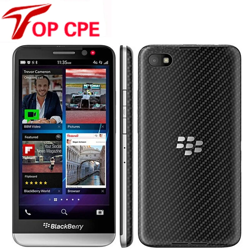 BlackBerry Z30 смартфон с 5 0 дюймовым дисплеем восьмиядерным процессором ОЗУ 2 Гб ПЗУ 16 3G