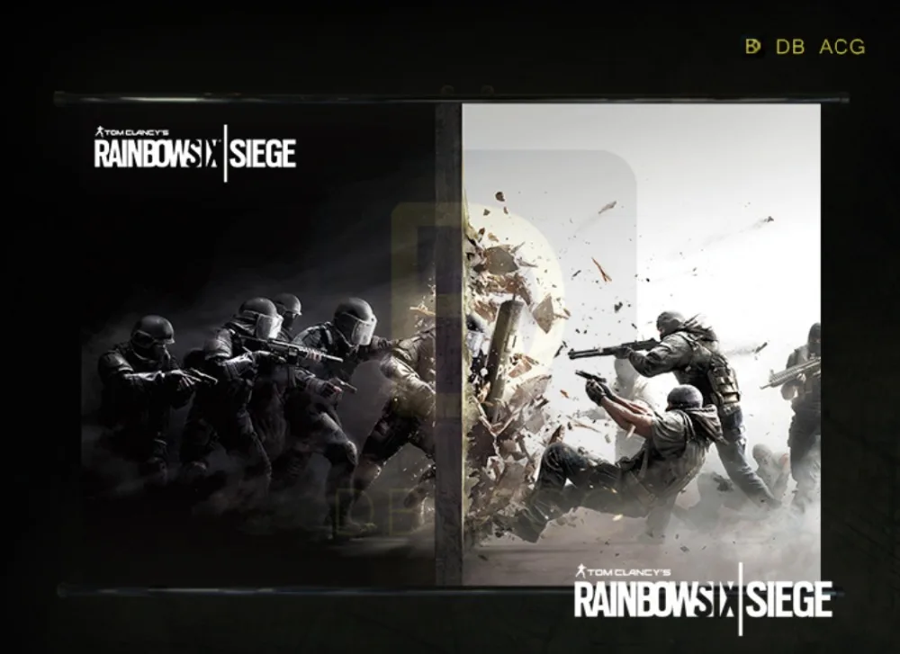&quotRainbow Six: Siege&quot HD игра свитки Плакат Бар Кафе украшение дома баннеры висит