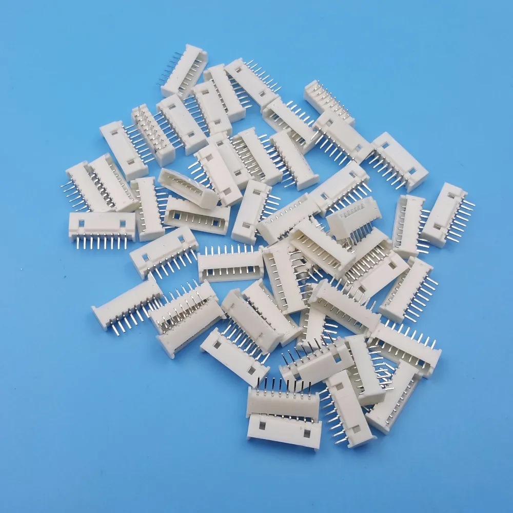 50 наборов 8Pin Одна Головка Micro JST шаг 1 25 мм 15 см 28AWG провод к разъему платы|single wire