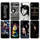 Силиконовый чехол для iphone 5 5s SE 2020 6 6s 7 8 plus x 10, черный