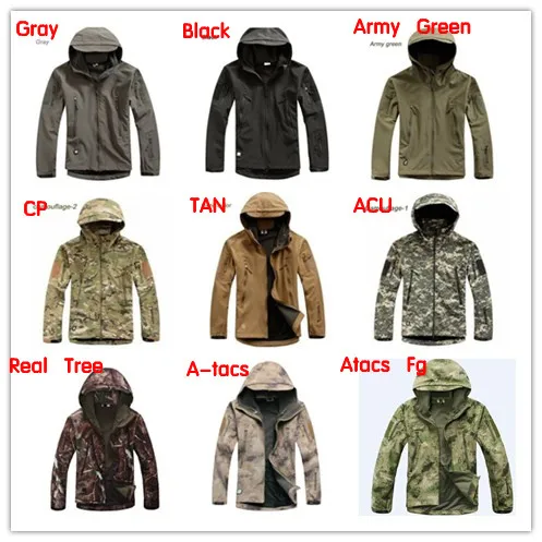 Pro Военная Униформа Тактический Открытый куртка softshell Для Мужчин Армия США Polartec